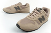 Pantofi sport New Balance 373 pentru bărbați, piele bej la modă