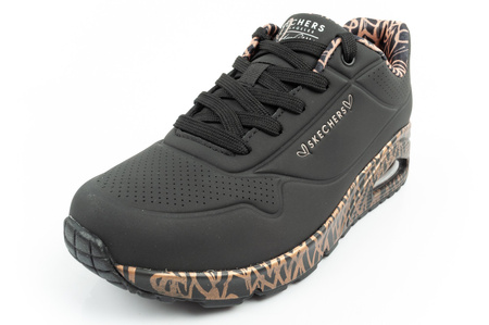 Teniși Skechers Uno-Loving Love pentru femei, negri la modă