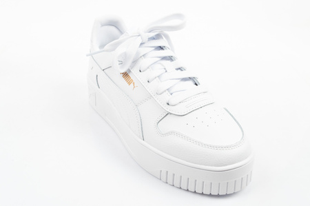 Teniși sport din piele Puma Carina Street pentru femei, de culoare albă
