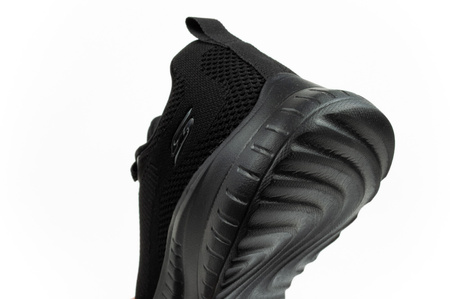 Teniși negri ușori pentru bărbați Skechers Bobs Squad Chaos