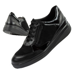 Pantofi sport dama Scholl Emma Laces [F302391004], negri.