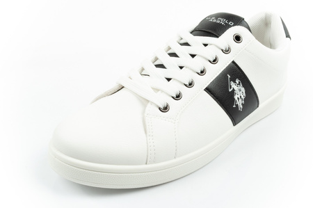 Pantofi sport U.S. Polo Assn. pentru bărbați, la modă, albi, confortabili