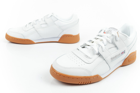Pantofi sport pentru bărbați Reebok Workout Plus [CN2126], alb.