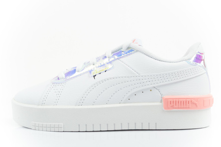 Pantofi sport Puma Jada Crystal pentru copii, cu platformă albă