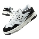 Pantofi sport New Balance 550 pentru tineri, din piele, la modă, alb-negru
