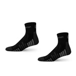 Ciorapi sport din bumbac Salomon Active [16022-NEGRU/GRI] PACK DE 2, negri.