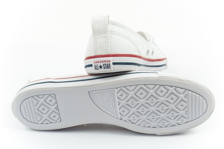 Pantofi sport Converse Chuck Taylor All Star Ballet Lace pentru femei, albi