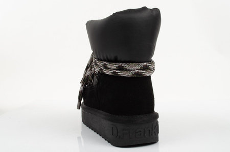 Pantofi de iarna dama D.Franklin [DFSH375003-BLAC], negri.