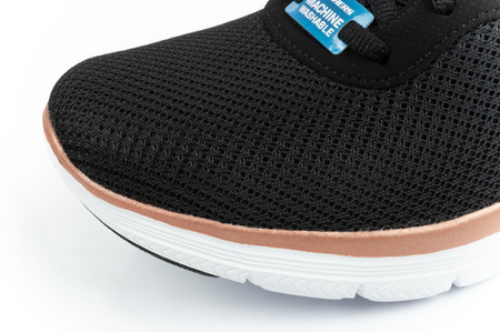 Pantofi sport de damă Skechers Flex Appeal 4.0 Brillant View [149303/BKRG], negru.