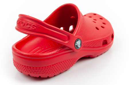 Sandale Crocs Classic pentru copii, culoare roșie, confortabile și ușoare