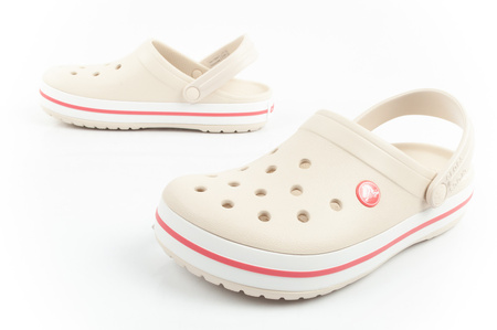 Sandale Crocs Crocband pentru femei, la modă și confortabile, bej