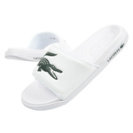 Șlapi bărbați Lacoste Croco Dualiste [201R5] alb.
