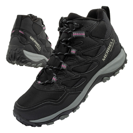 Merrell West Rim Sport Thermo [J036814] pantofi sport de damă, impermeabili, negri.