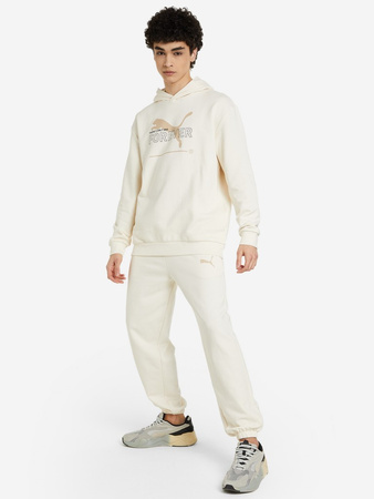 Hanorac sport barbati cu gluga Puma FD Ess Btr [673293 99], bej.