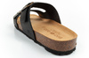 Pantofi sport Bio Bio pentru bărbați, Șlapi modelați, Piele naturală, Negru