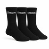 Kappa șosete lungi negre [34113IW 901] 3PAK