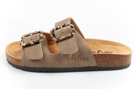 Sandale Lee Cooper pentru femei, kaki, confortabile, ușoare