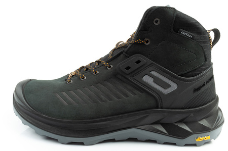 Ghete de drumeție din piele impermeabile Grisport Nero pentru bărbați