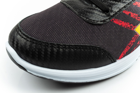 Pantofi sport pentru copii Leomil, adidași ușori Pokemon cu velcro, LED, negri