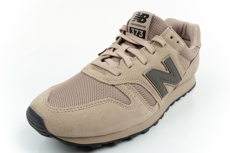 Pantofi sport New Balance 373 pentru bărbați, piele bej la modă