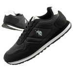 Teniși bărbătești U.S. Polo Assn., la modă, confortabili, negri