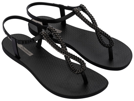 Sandale de dama Ipanema Class Twist [83658 BC909], negre.