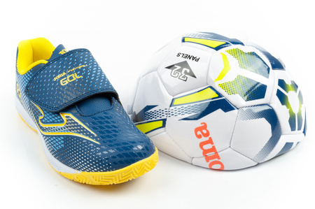 Pantofi de fotbal de sală Joma Gol JR 2603, în set cu mingea