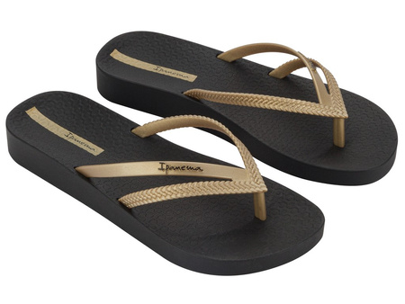 Flip-flops de damă Ipanema Bossa Soft V [82840 AQ444], negru.