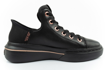 Pantofi sport de damă Skechers SLIP-INS [186001/BBK] Snoop Dogg, negru.