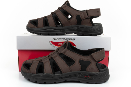 Sandale pentru bărbați Skechers Arch Fit [204348/CHOC], maro.