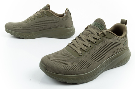 Teniși Skechers Bobs Squad Chaos pentru bărbați, culoare măsliniu deschis