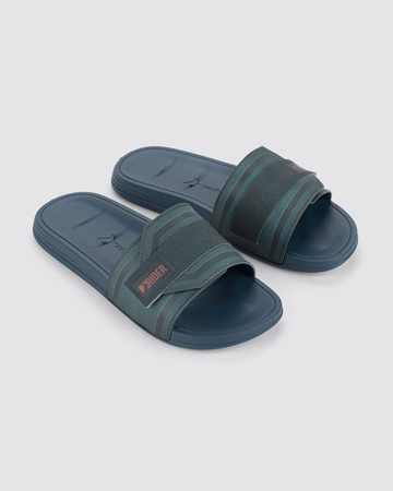 Șlapi sport pentru bărbați Rider Walk, confortabili, de culoare bleumarin, cu velcro [12394 BB533]