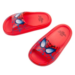 Șlapi Leomil Spider-Man pentru băieți, ușori, roșii Marvel