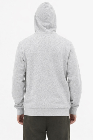 Hanorac gri Puma pentru bărbați, din bumbac, cu imprimeu cangur Hanorac tip pulover Puma.