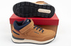 Pantofi sport Levi's Sierra High-Top pentru copii, maro, cu velcro