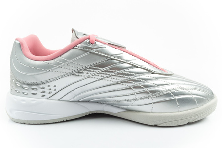 Pantofi sport Puma V-S2 Goalgetter pentru tineri, argintii la modă