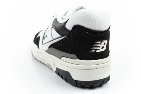 Pantofi sport New Balance 550 pentru tineri, din piele, la modă, alb-negru