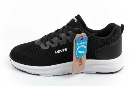 Teniși Levi's Hudson pentru femei, negri la modă, confortabili