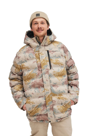 Jachetă sport de iarnă pentru bărbați O'Neill Xtrm Mountain Snowboard/Ski 5K bej
