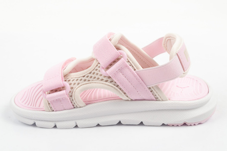 Sandale Puma Evolve pentru copii, roz, confortabile, cu velcro