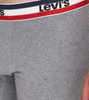 Pantaloni scurți boxer Levi's Boxer pentru bărbați, culoare gri, bumbac, la modă, pachet de 5