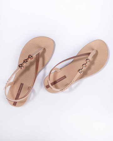 Sandale Ipanema Sandal Rio pentru femei, la modă și confortabile, bej
