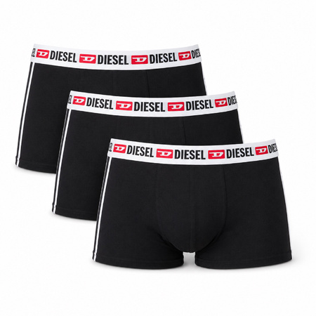 Boxeri Diesel Shawn pentru bărbați, pachet de 3, culoare neagră, din bumbac