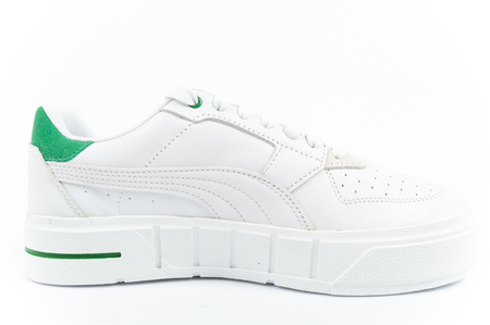 Pantofi sport damă Puma Cali Court Match din piele cu platformă albă [393094 01]