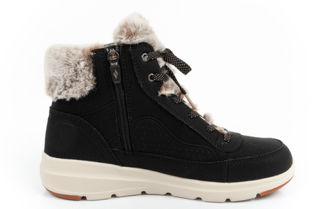 Pantofi sport de iarnă Skechers de damă [144199/BLK], negru.