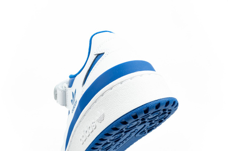 Pantofi sport Adidas Forum Low pentru bărbați, albi, confortabili, la modă, cu închidere Velcro