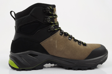 Pantofi de trekking Aku Adapta Gore-Tex din piele, negri și verzi, pentru bărbați