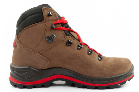 Ghete de drumeție pentru bărbați Grisport Marrone, piele impermeabilă, maro