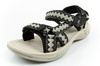 Sandale CMP Hamal pentru femei cu închidere Velcro, talpă trekking, verde