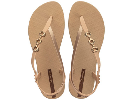 Sandale Ipanema Sandal Class pentru femei, bej cu auriu